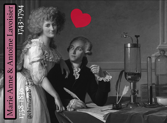 The Chemistry between Madam and Monsieur Lavoisier