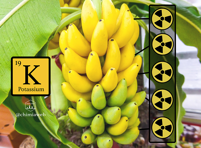 What Chemical Makes Bananas Radioactive?